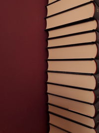 Close up of blinds