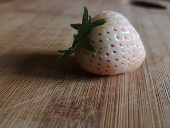High angle view of fruit on table
