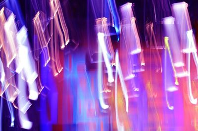 Close-up of illuminated lights