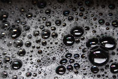 Full frame shot of water drops