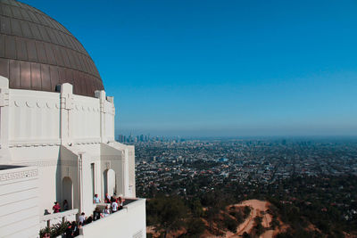 View from griffith observatory 
