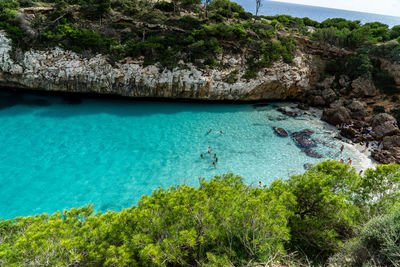 Scenic view of sea