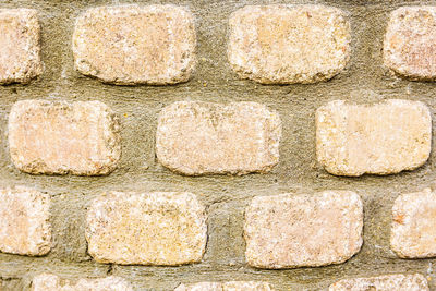 Full frame shot of stone wall