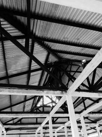 Low angle view of ceiling