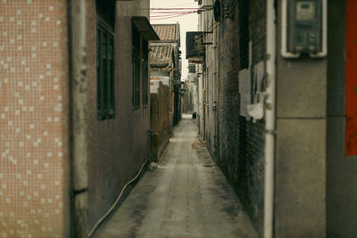 Alley in a small village near zhuhai