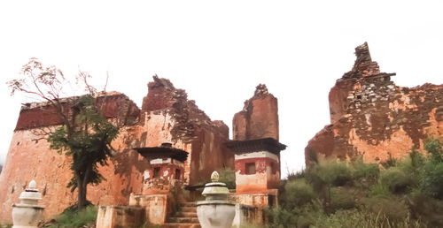 Low angle view of a temple