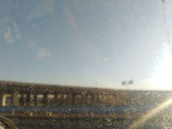 Raindrops on glass window