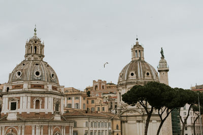 View of historic building against sky in city