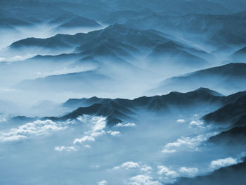 Low angle view of clouds in sky