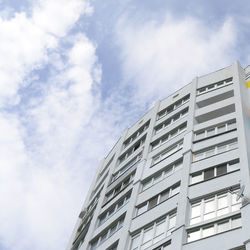 Low angle view of building against sky