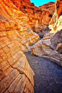 View of rock formations