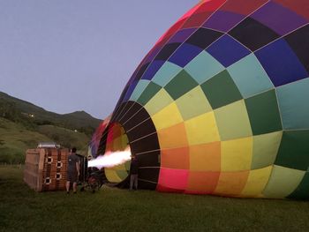 hot air balloon