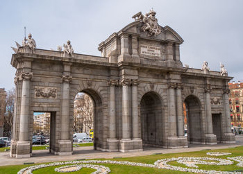 View of historical building