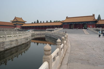 View of temple against sky