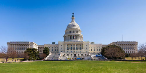 View of building against clear sky