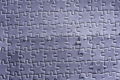 Full frame shot of jigsaw puzzle