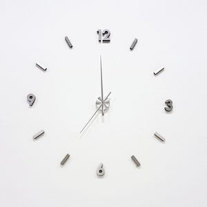 High angle view of clock over white background