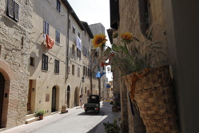 Street amidst buildings in city