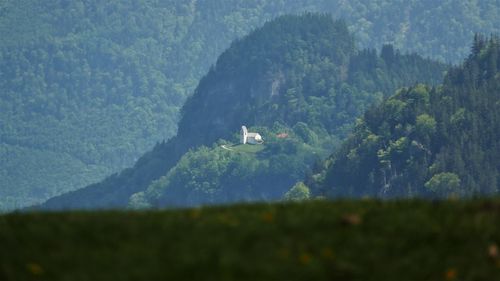 Scenic view of mountains