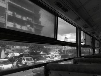 View of subway station