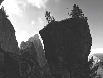 Panoramic shot of horse against sky