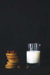 Close-up of food on table