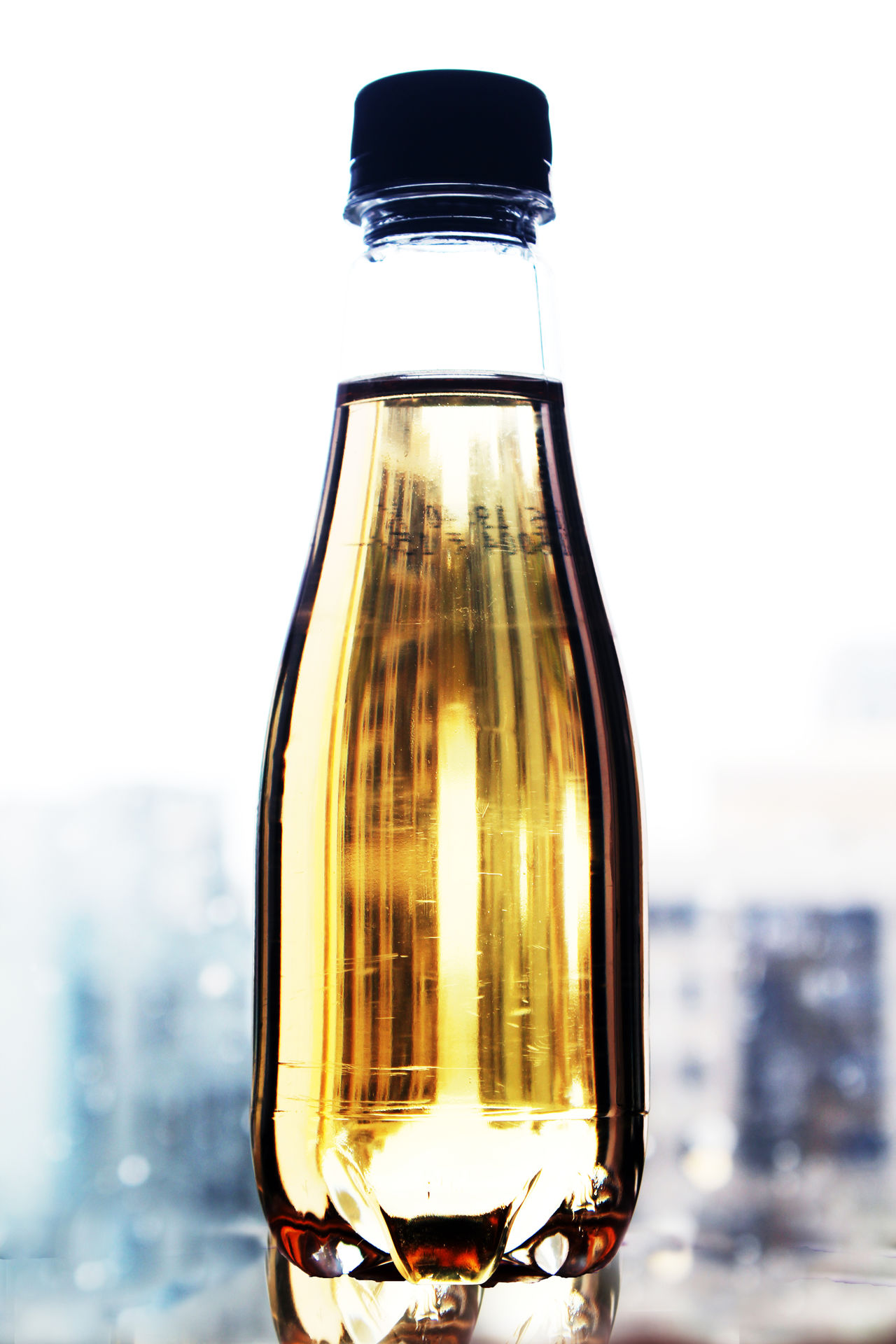 Golden bottle