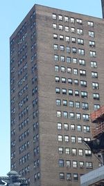 Low angle view of modern building