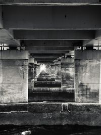 Interior of abandoned building