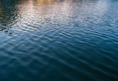 Full frame shot of rippled water