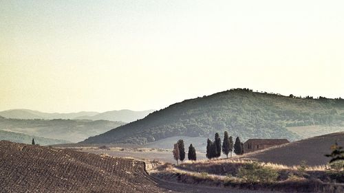 Scenic view of mountains