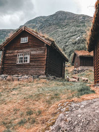 Old houses in norway