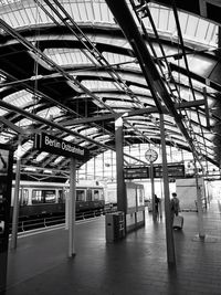 View of railroad station
