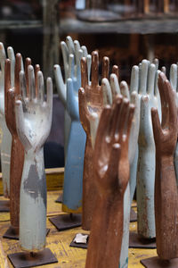 Close-up of hands