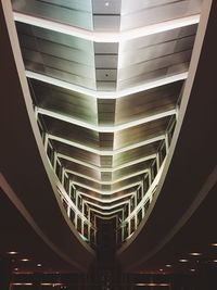 Low angle view of modern building