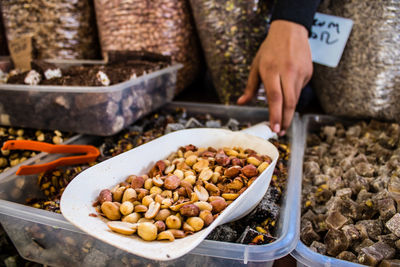 Close-up of food for sale