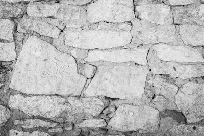 Full frame shot of cracked wall