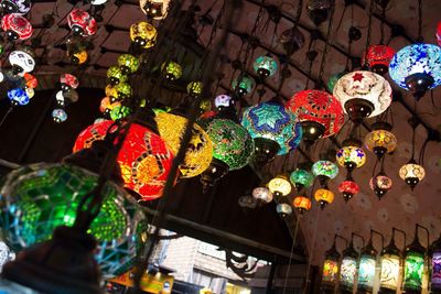 Multi colored lanterns for sale