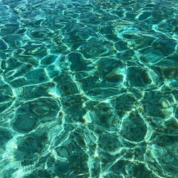 Full frame shot of rippled water