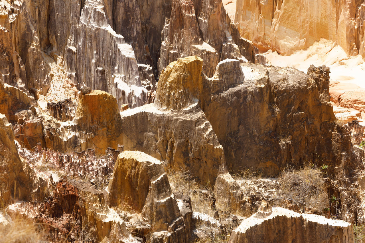 VIEW OF ROCK FORMATIONS