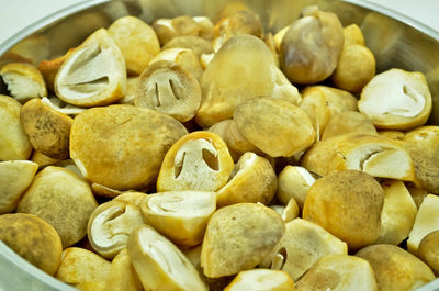 Close-up of potatoes