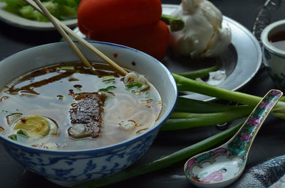 Close-up of food in bowl