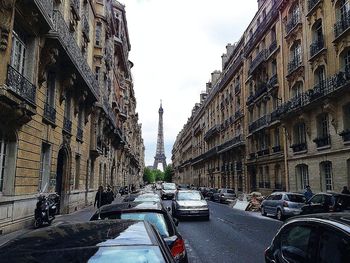 View of buildings in city