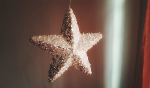 Close-up of christmas decoration