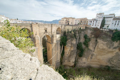 View of historical building in city