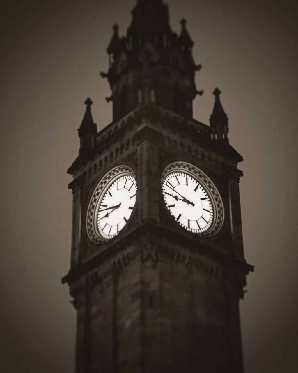 clock, low angle view, religion, time, clock tower, architecture, church, built structure, place of worship, spirituality, building exterior, cathedral, cross, clear sky, clock face, tower, history, sky