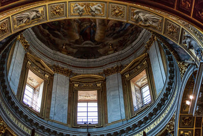 Low angle view of dome of  lateran basilica