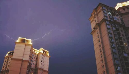 Low angle view of building against sky