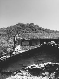 Built structure against clear sky