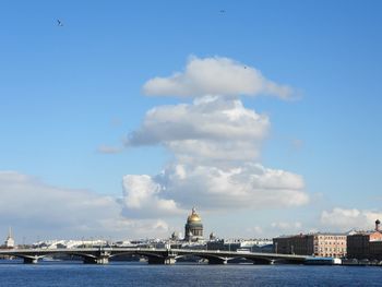 View of city at waterfront